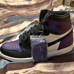 jordan 1s court purple